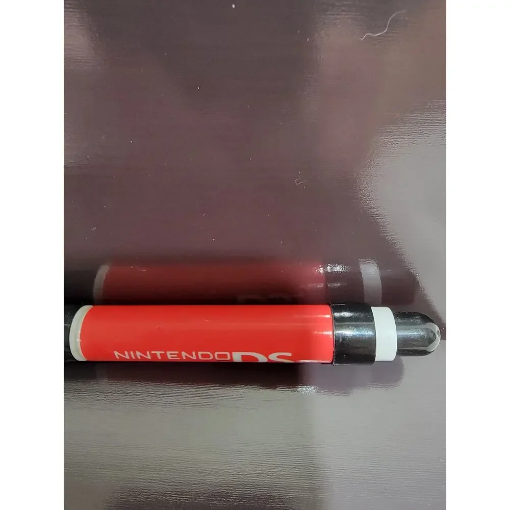OEM Official Nintendo DS Large Red Retractable Pen Stylus W/Rubber Grip J4